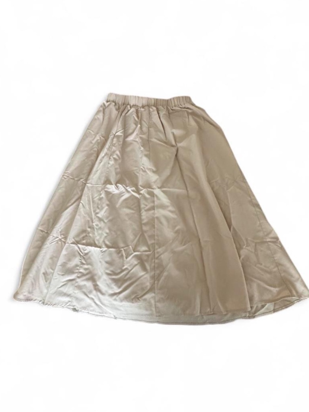 Classic A-Line Cream Skirt